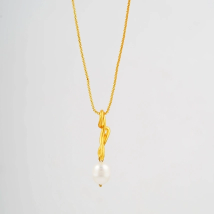 Minimal Pearl Necklace-1