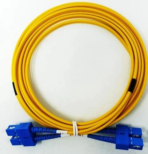 Single Mode Duplex Fiber patch Cord SC to SC 3 MTR (LSZH)-12469009