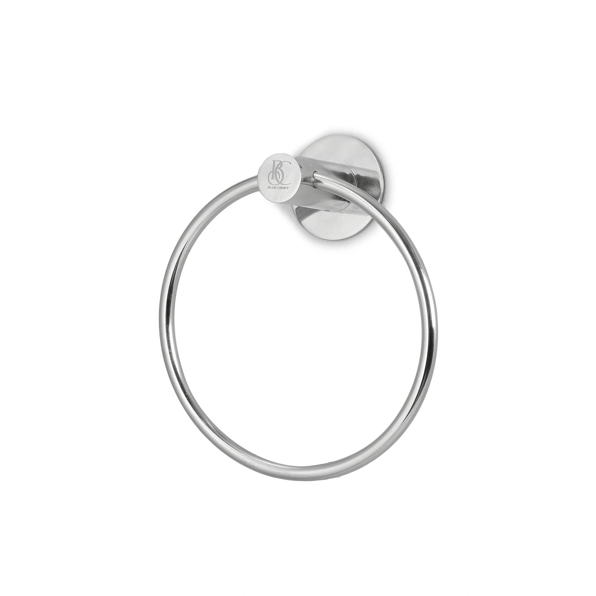 Stainless Steel 304 Grade Towel Ring Round for Bathroom, Wash Basin, and Kitchen-1