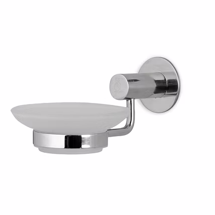 Stainless Steel 304 Grade Soap Dish With Glass Bowl for Bathroom-1