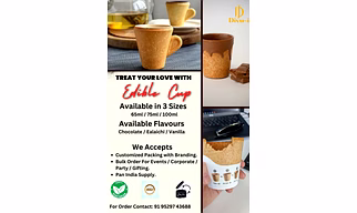 Edible Cup for Tea & Coffee