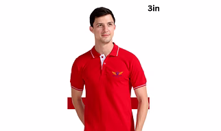 FC Cotton Polo T-shirt With Tipping
