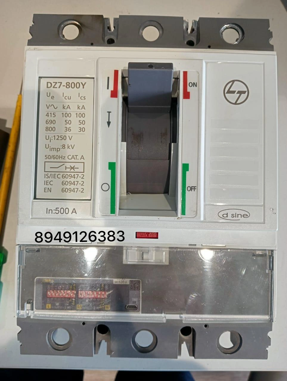 DZ7 solar MCCB 800V-1