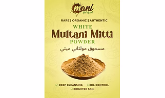Mani Multani Mitti Powder 250g - Natural Clay for Face & Skin Care