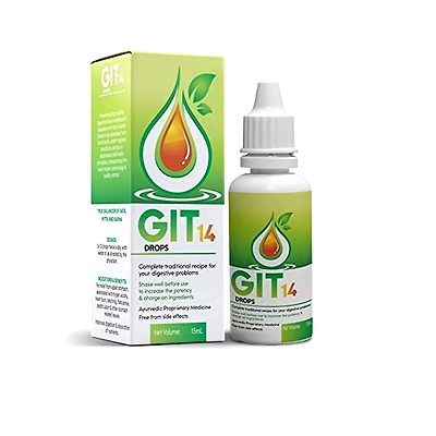 Premium Git14 Digestive Drops 15Ml by Darjuv9 for Daily Well-Being Support