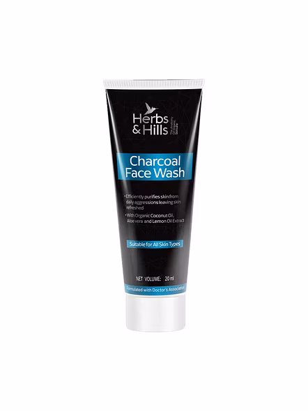 Miniature Packaging - Charcoal Face Wash 20G