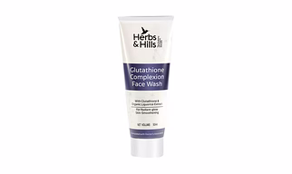 Herbs & Hills Glutathione Complexion Face Wash - Radiant 50ml Cleanser