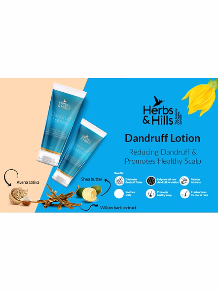 Herbs &amp; Hills Dandruff Lotion 50G by Darjuv9
