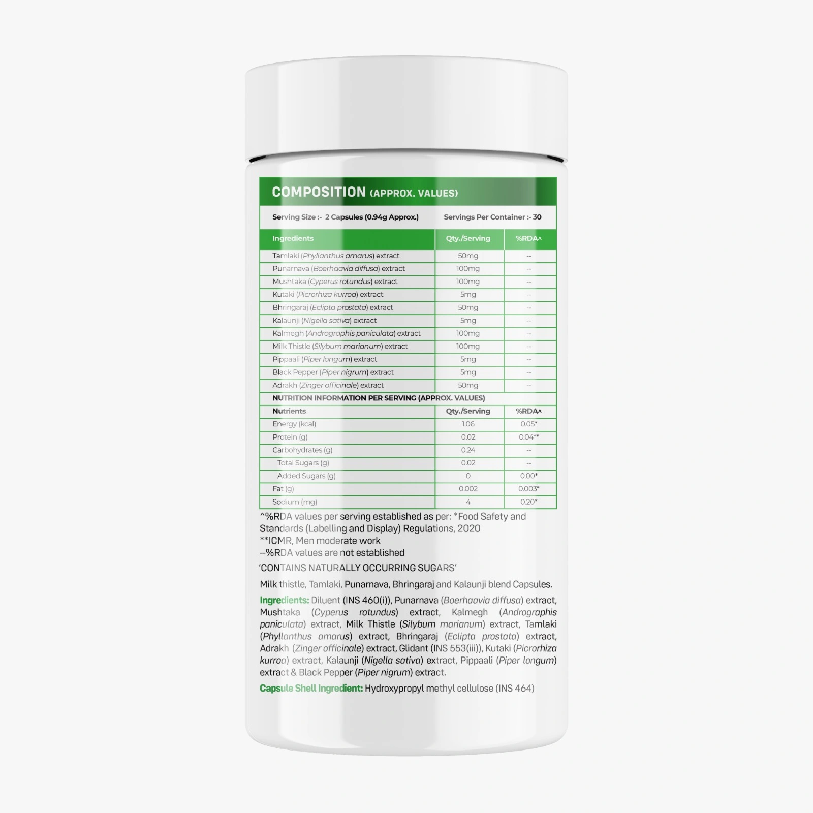 Be Nutrition Liver Detox 60 N Capsules-1