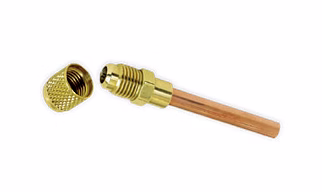 BRASS REFRIGERATION ACCESS VALVE