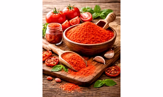 Dehydrated Tomato Powder for Wholesale Supply, Food Processing, Ingredient Distribution and Export Sourcing by Shivay Export