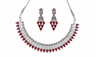 Laali NK1 Elegent Stone Finishes Neckless