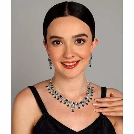 Laali NK 6 Elegent Stone Finishes Neckless-1