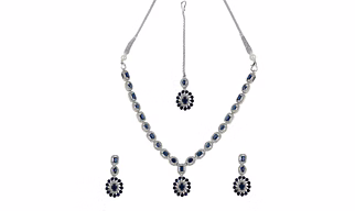 Laali NK5 Elegent Stone Finishes Neckless