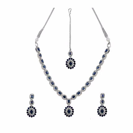 Laali NK5 Elegent Stone Finishes Neckless-12548146