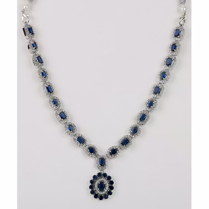 Laali NK5 Elegent Stone Finishes Neckless-2