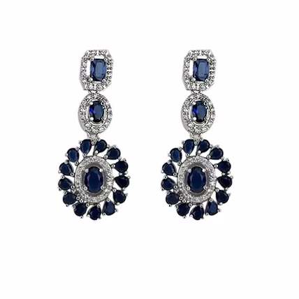 Laali NK5 Elegent Stone Finishes Neckless-3