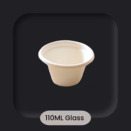 greenes sugarcane bagasse 110ml glass