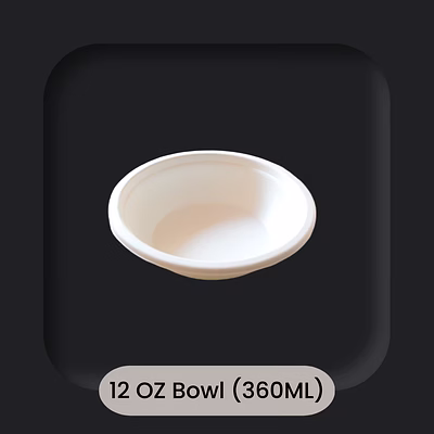 greenes sugarcane bagasse 12 oz (360ml) bowl