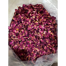 dry rose petals