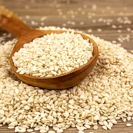 white sesame seeds