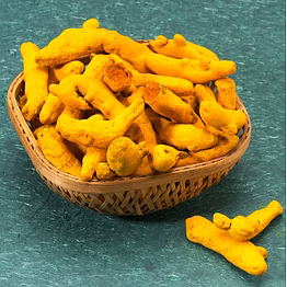 erode turmeric finger
