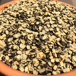 split black gram with skin