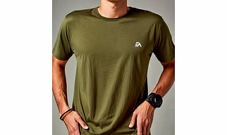 Green Organic Cotton T-shirt