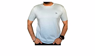 Blue Organic Cotton T-shirt