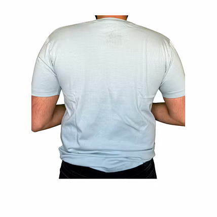 Blue Organic Cotton T-shirt-2