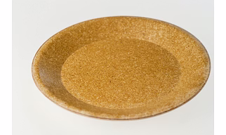 Biodegradable plate