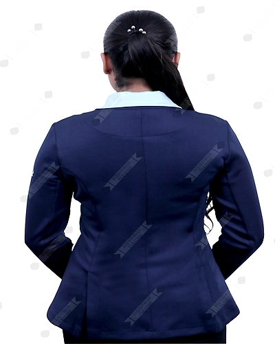 &quot;SteedStride Blue Zipline Rider Coat&quot;-XS-4