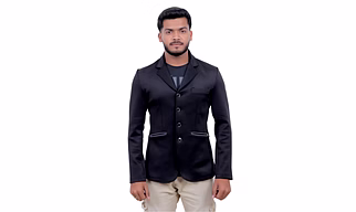 "SteedStride: Tailored Excellence for Men's Horse Riding Coat"