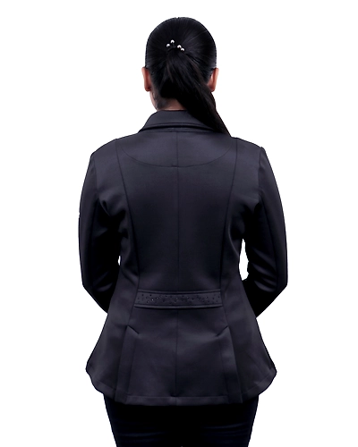 &quot;SteedStride Ebony Elite Riding Coat&quot;-XS-4