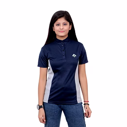equestrian paradise "steedstride azure ride half tee"