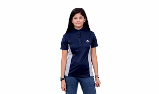 "SteedStride Azure Ride Half Tee"