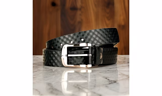 Leather belt