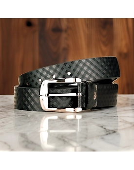 Leather belt