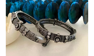 German Silver Openable Bangles