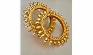 Gold Plated Brass Bangles