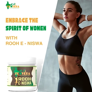 Zen Veda | Rooh E Niswa | Overall Well-Being | Ayurvedic Dietary Supplement | Prevents White Water | For Women - 125gm
