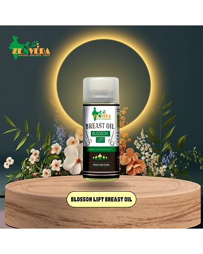 Zen Veda Blossom Lift Breast Oil Showcase
