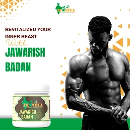 Zen Veda | Jawarish Badan | Overall Well-Being | Empower Kidney Function | Counteract Early Aging | For Men - 125gm
