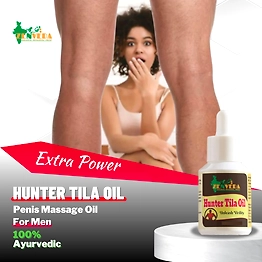 Zen Veda | 5ml Hunter Tila Oil | Ayurvedic Penis Massage Oil | Performance Enhance | Stronger Nerves | For Men