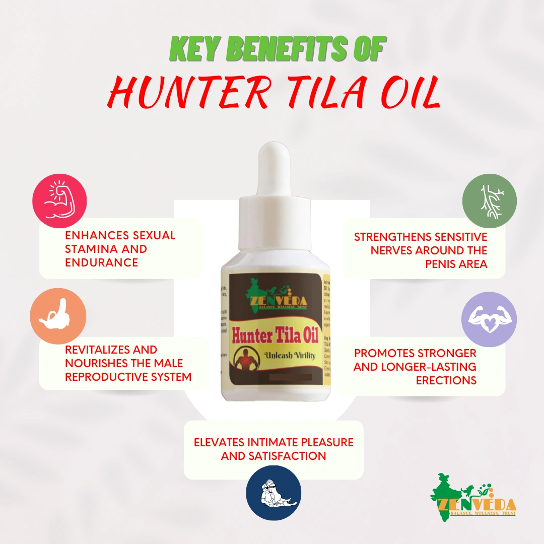 Zen Veda Hunter Tila Oil Product Key Benefits