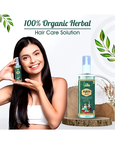 Zen Veda Askin Hair Oil Product Showcase