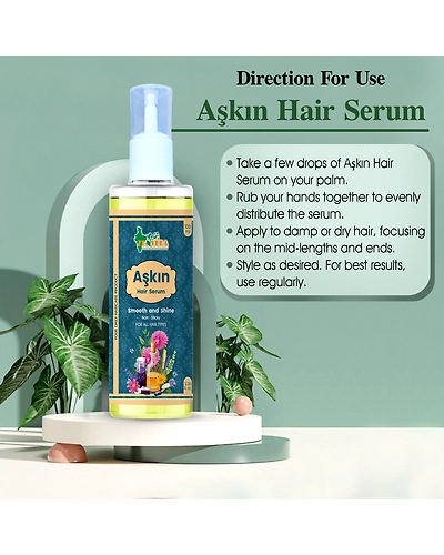 Zen Veda Askin Hair Serum Product Direction For Use