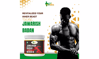 Zen Veda | Jawarish Badan | Overall Well-Being | Empower Kidney Function | Counteract Early Aging | For Men - 125gm
