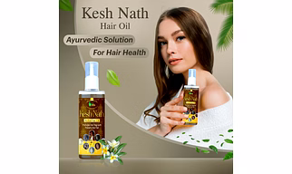 Zen Veda | Kesh Nath Herbal Hair Oil | Anti Hair Fall | Anti Dandruff | Hair Care Oil | Unisex - 100ml