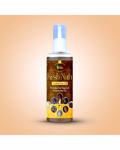 Zen Veda | Kesh Nath Herbal Hair Oil | Anti Hair Fall | Anti Dandruff | Hair Care Oil | Unisex - 100ml-4